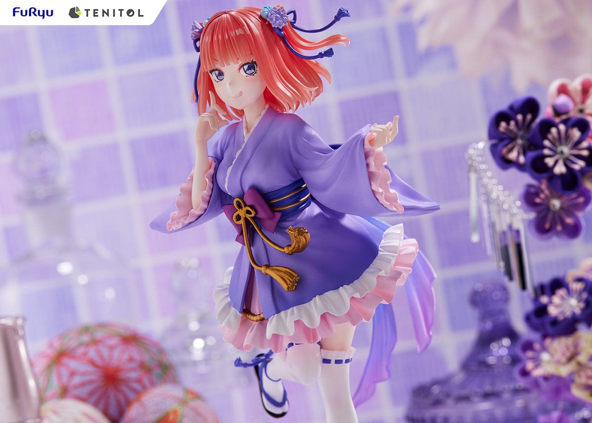 FURYU The Quintessential Quintuplets Tenitol Nino Nakano (Mini Skirt Yukata Ver.) Figure