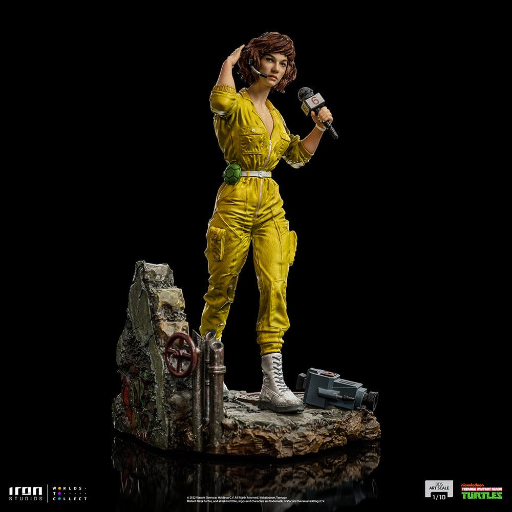 IRON STUDIOS TMNT April O'Neil BDS Art Scale 1/10 Statue