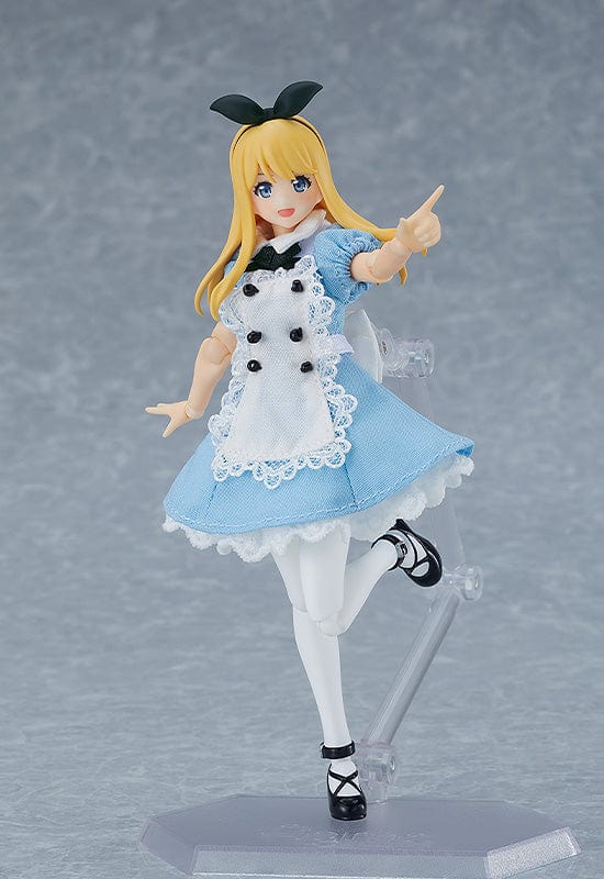 MAX FACTORY figma Female Body (Alice) with Dress + Apron Outfit