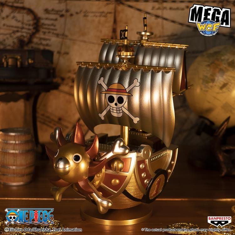 BANPRESTO One Piece Mega World Collectable Figure Special Thousand Sunny (Gold Ver.)