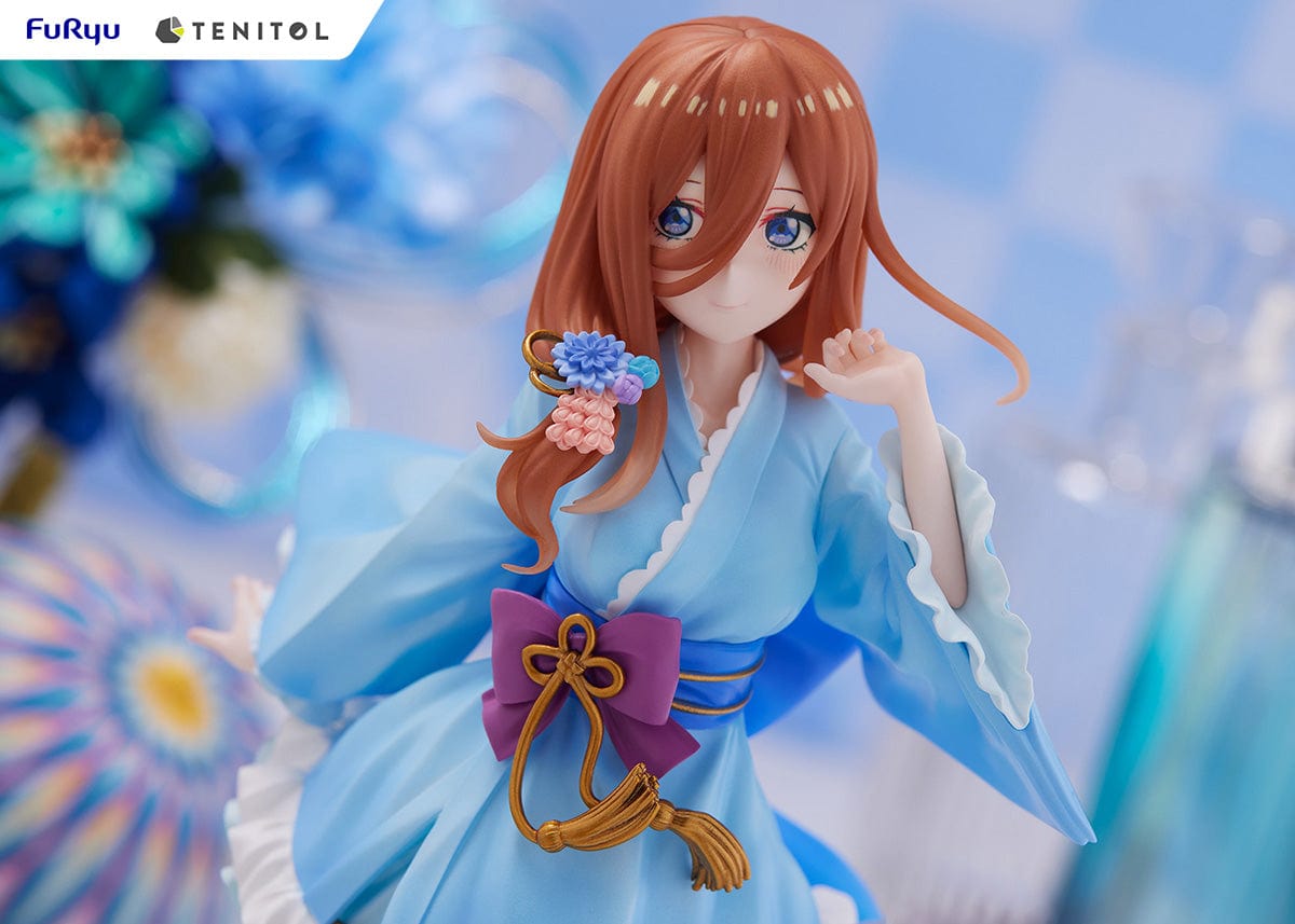 FURYU The Quintessential Quintuplets Tenitol - Miku Nakano (Mini Skirt Yukata Ver.) Figure