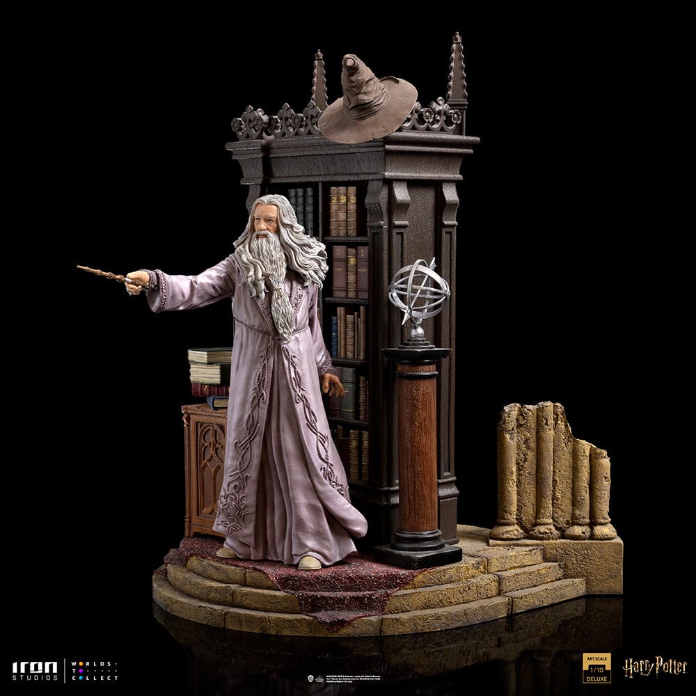 IRON STUDIOS Harry Potter Albus Dumbledore Deluxe Art Scale 1/10