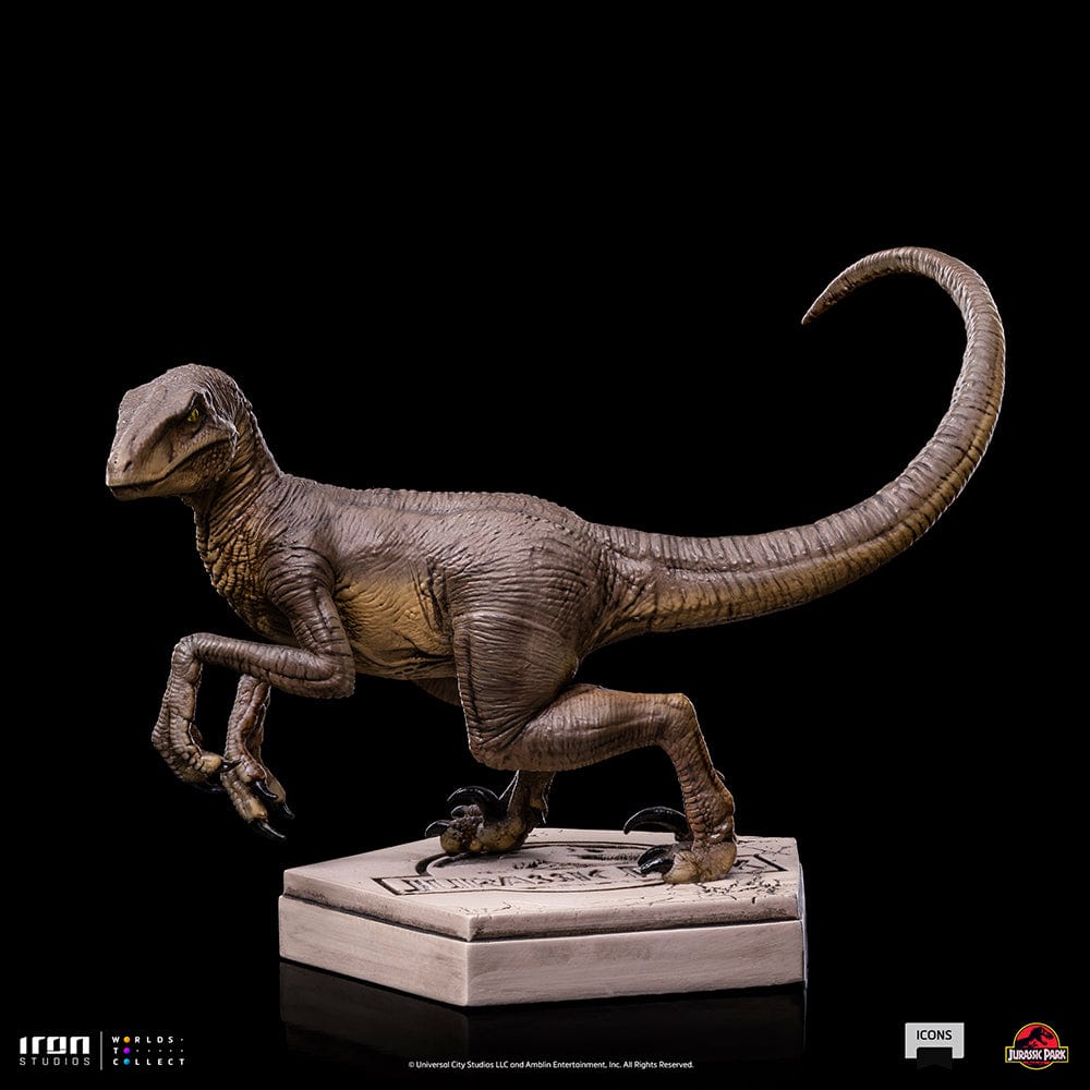 IRON STUDIOS Jurassic Park Velociraptor C Icons