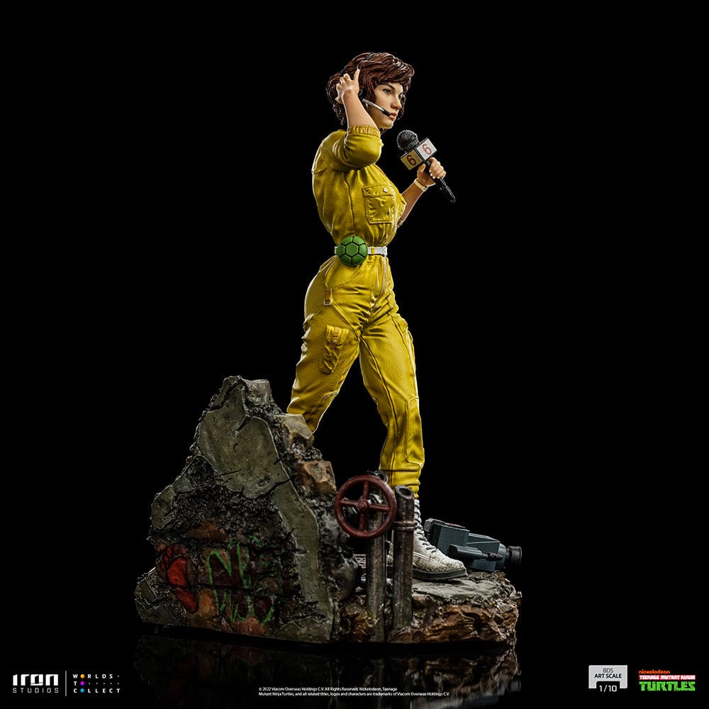 IRON STUDIOS TMNT April O'Neil BDS Art Scale 1/10 Statue