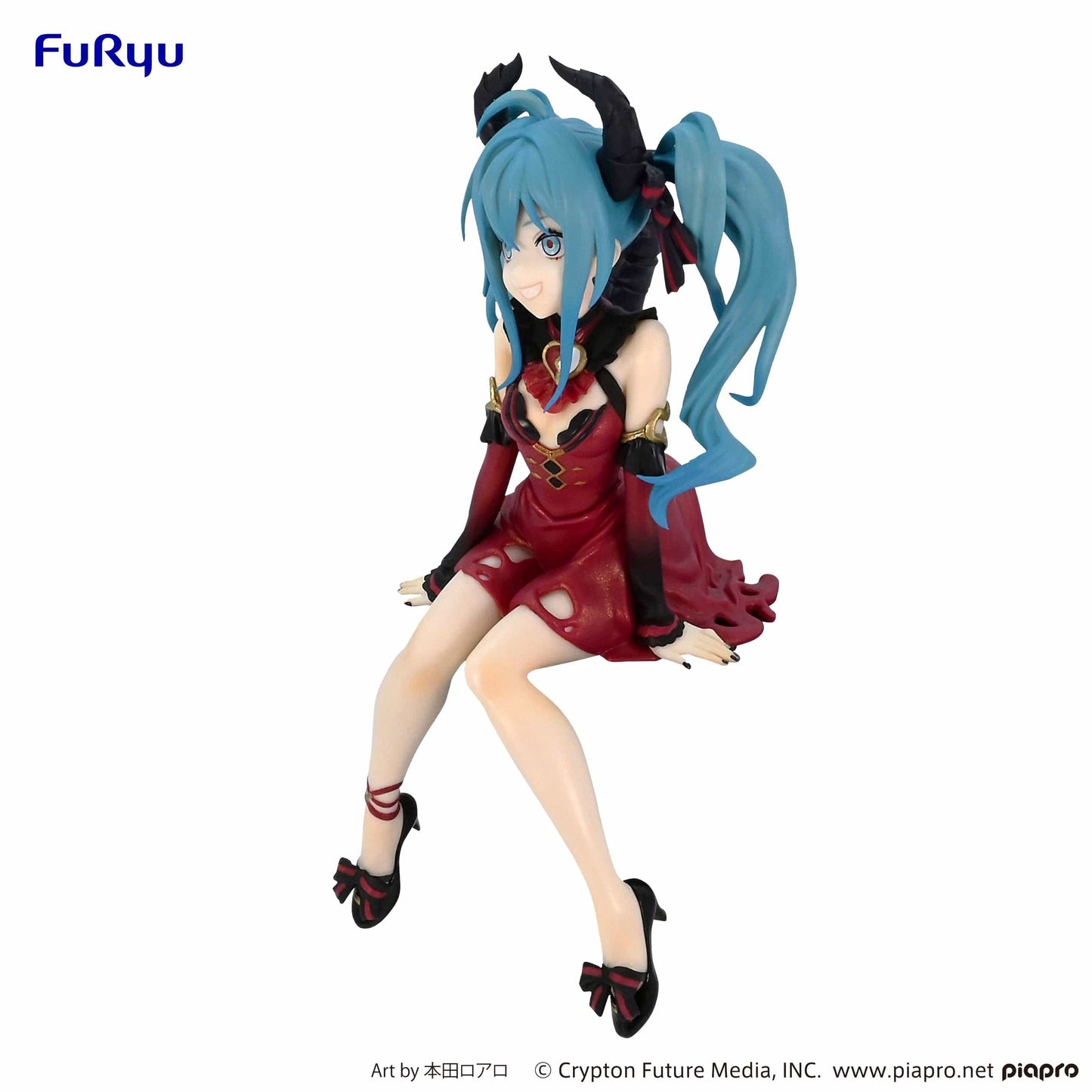 FURYU Vocaloid Series Noodle Stopper - Hatsune Miku (Villain Red Color ver.)