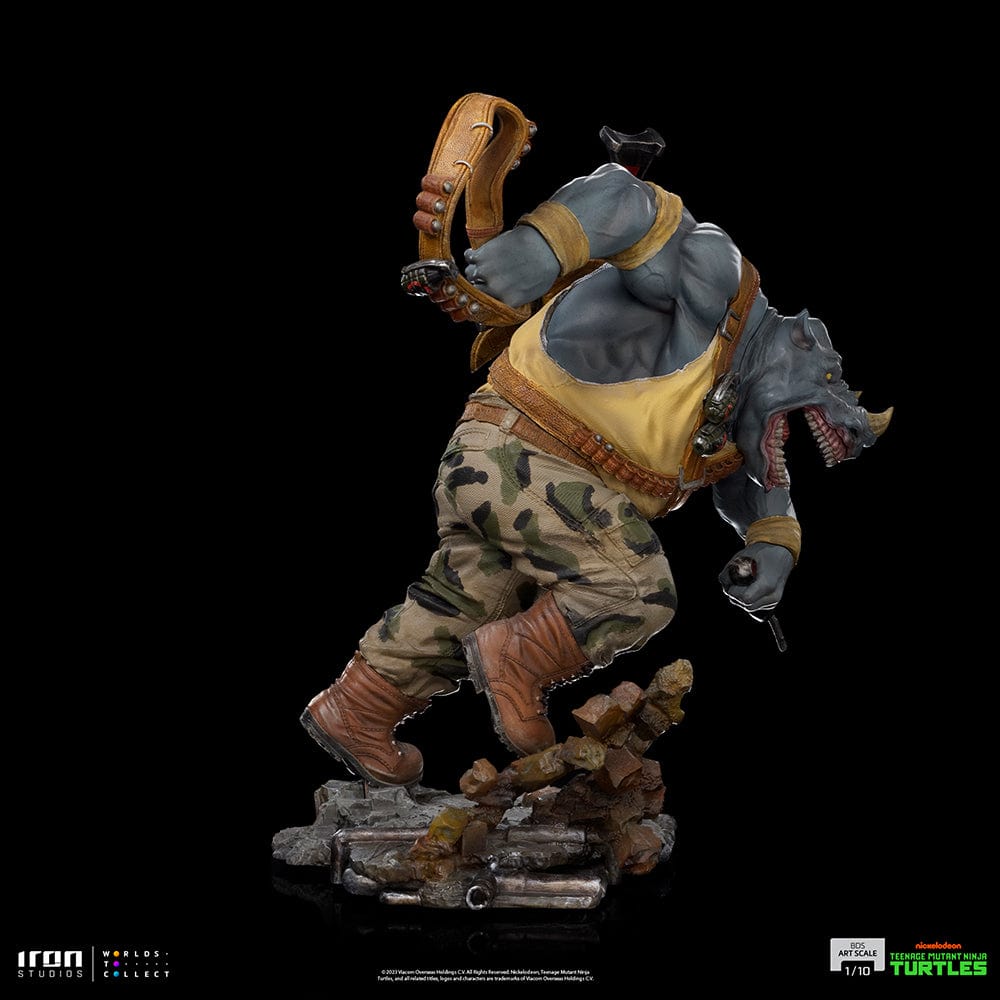 IRON STUDIOS Rocksteady - TMNT BDS Art Scale 1/10