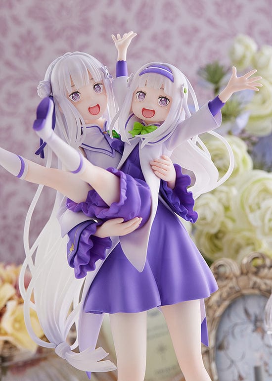 SEGA ReZERO -Starting Life in Another World- Figure Emilia & Childhood Emilia