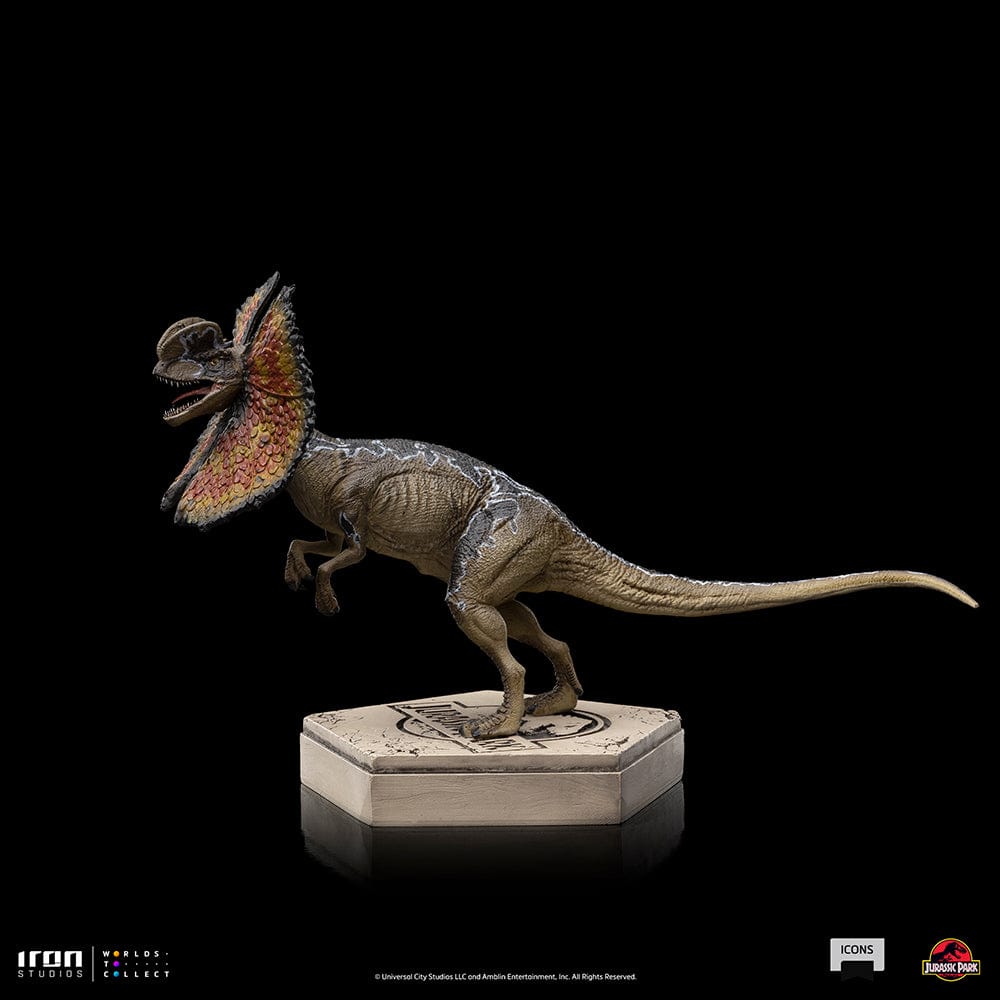 IRON STUDIOS Jurassic Park Dilophosaurus - Jurassic Park Icons