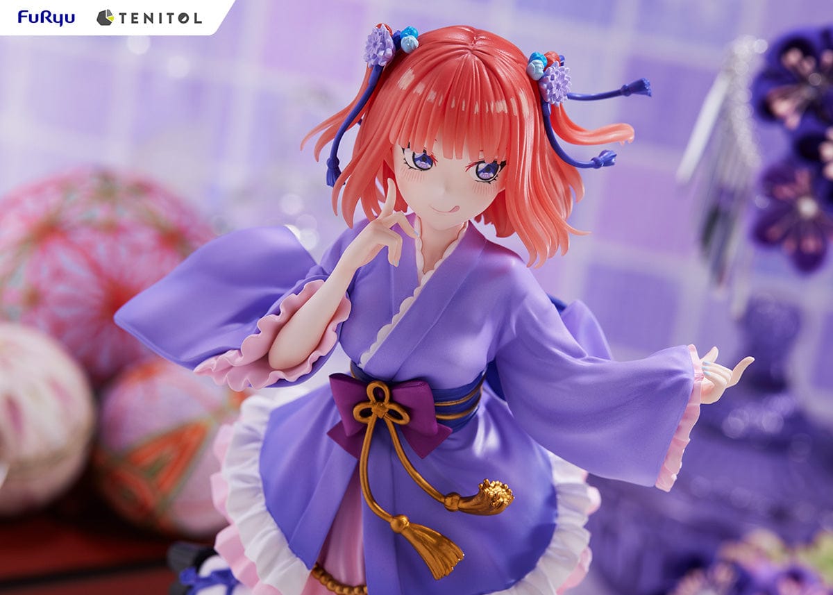 FURYU The Quintessential Quintuplets Tenitol Nino Nakano (Mini Skirt Yukata Ver.) Figure