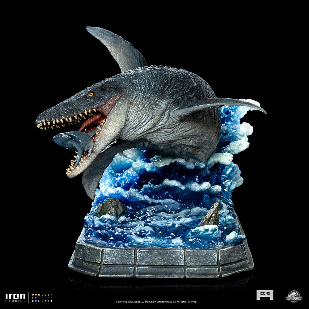 IRON STUDIOS Jurassic World Mosasaurus Icons