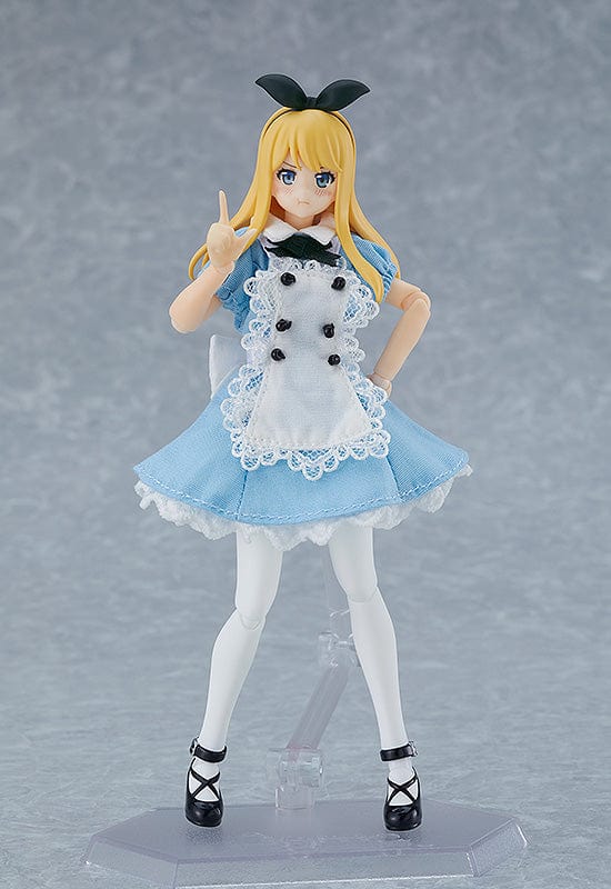 MAX FACTORY figma Female Body (Alice) with Dress + Apron Outfit