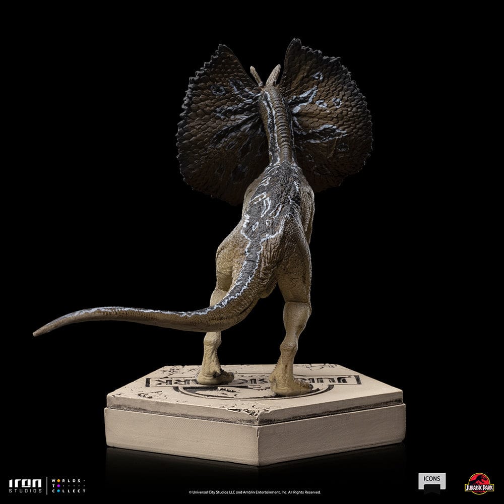 IRON STUDIOS Jurassic Park Dilophosaurus - Jurassic Park Icons