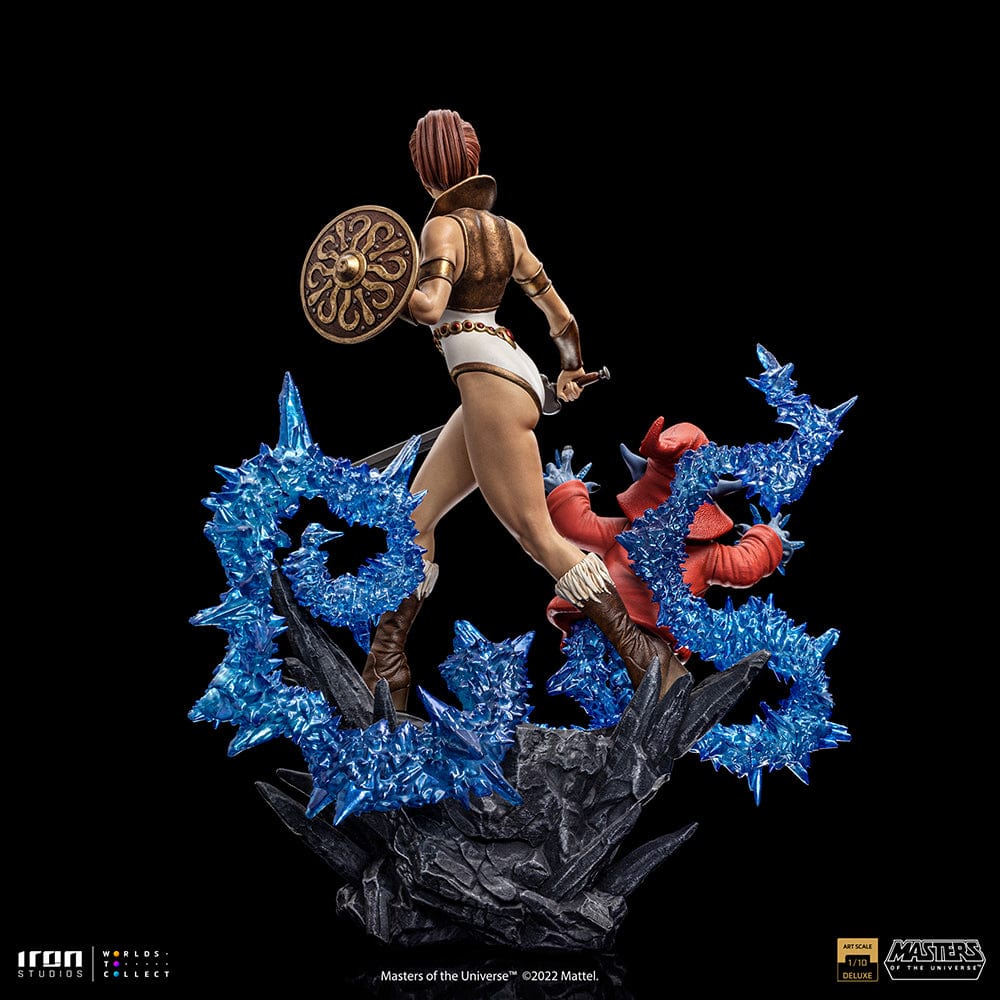 IRON STUDIOS MOTU Teela and Orko Deluxe Art Scale 1/10