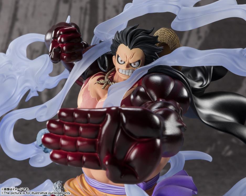 BANDAI SPIRITS One Piece FiguartsZERO Extra Battle Monkey D. Luffy (Gear 4) Battle of Monsters on Onigashima