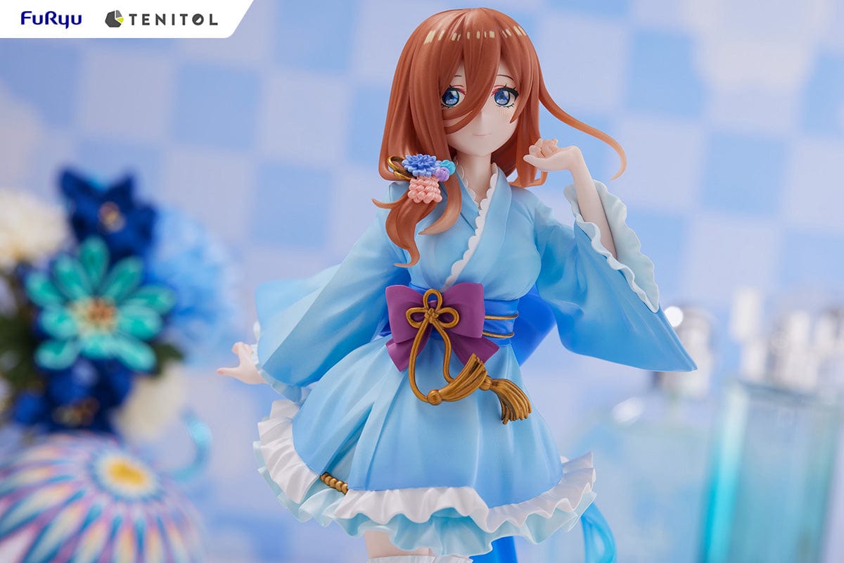 FURYU The Quintessential Quintuplets Tenitol - Miku Nakano (Mini Skirt Yukata Ver.) Figure