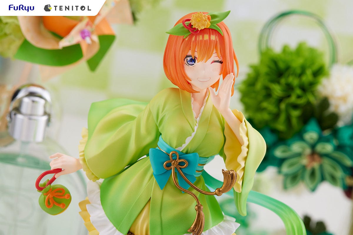 FURYU The Quintessential Quintuplets Tenitol Yotsuba Nakano (Mini Skirt Yukata Ver.) Figure