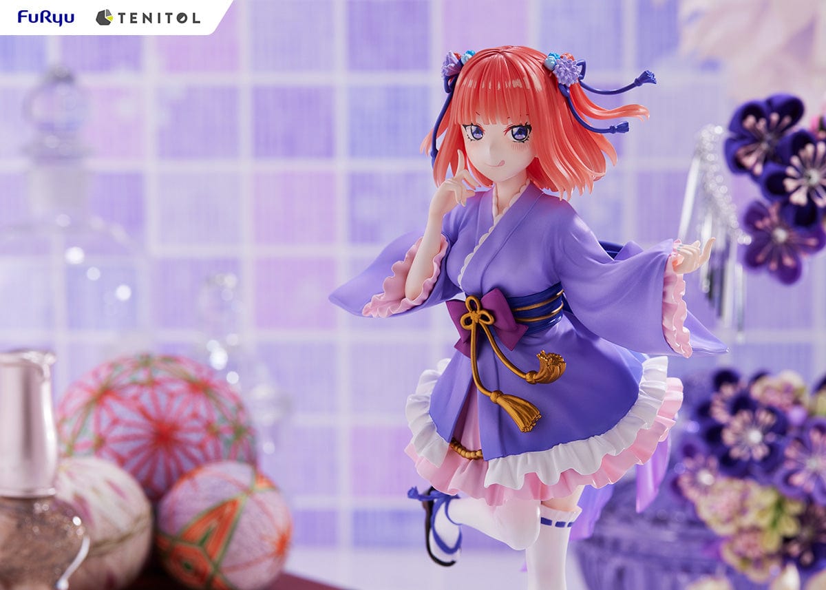 FURYU The Quintessential Quintuplets Tenitol Nino Nakano (Mini Skirt Yukata Ver.) Figure