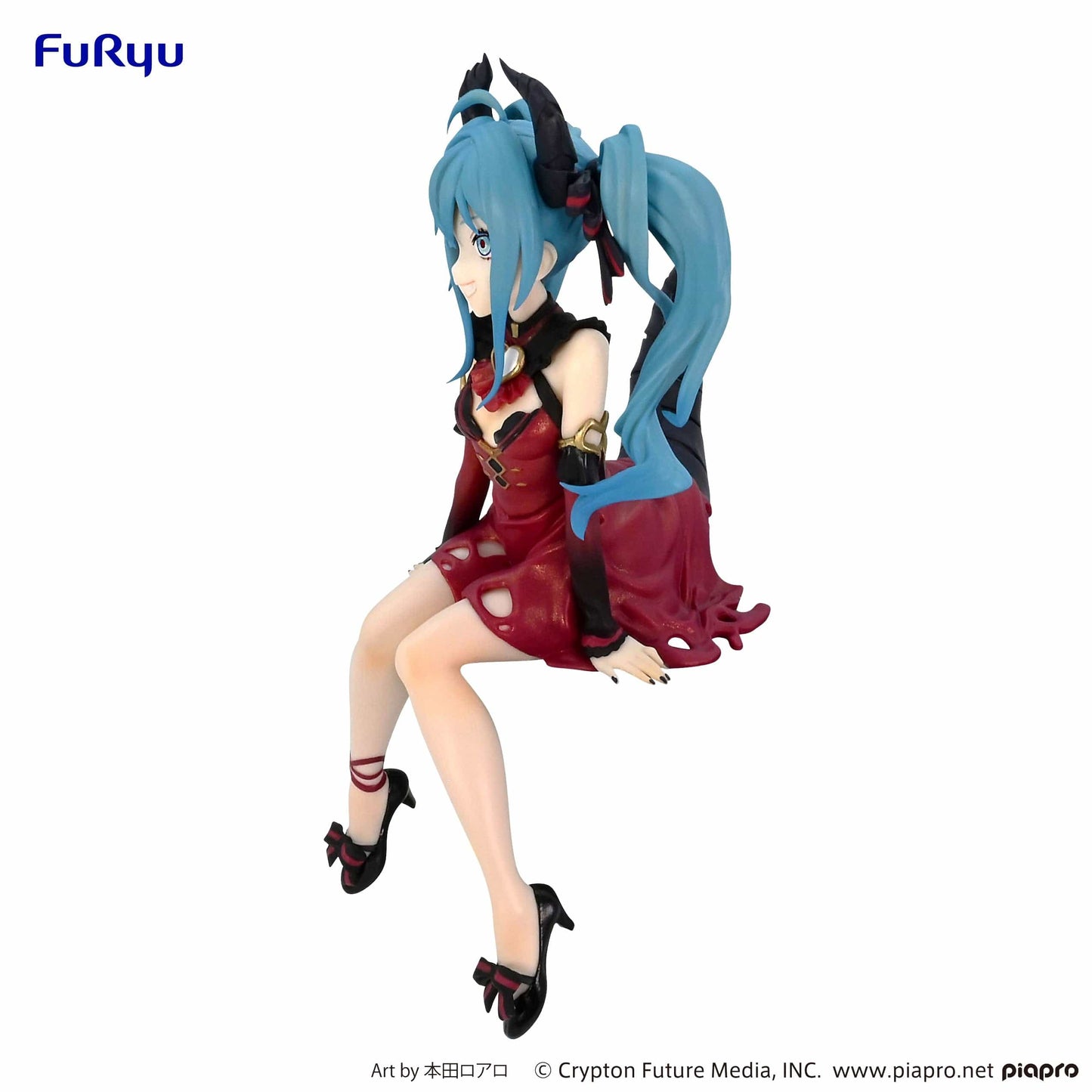 FURYU Vocaloid Series Noodle Stopper - Hatsune Miku (Villain Red Color ver.)