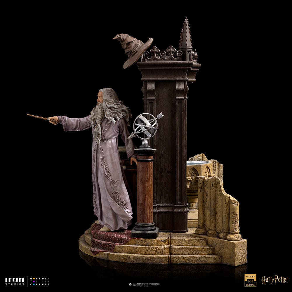 IRON STUDIOS Harry Potter Albus Dumbledore Deluxe Art Scale 1/10