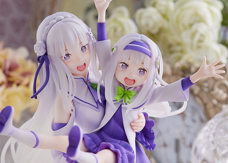 SEGA ReZERO -Starting Life in Another World- Figure Emilia & Childhood Emilia