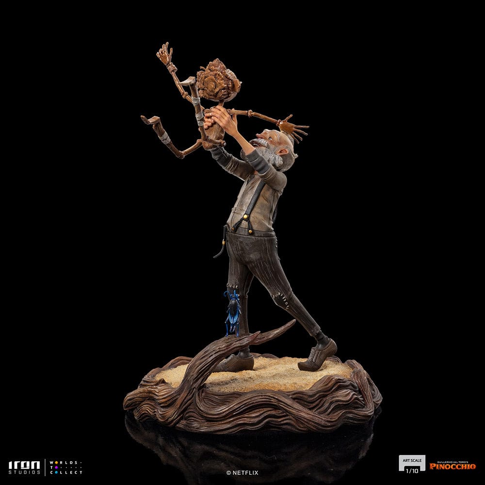 IRON STUDIOS Gepeto & Pinocchio Art Scale 1/10