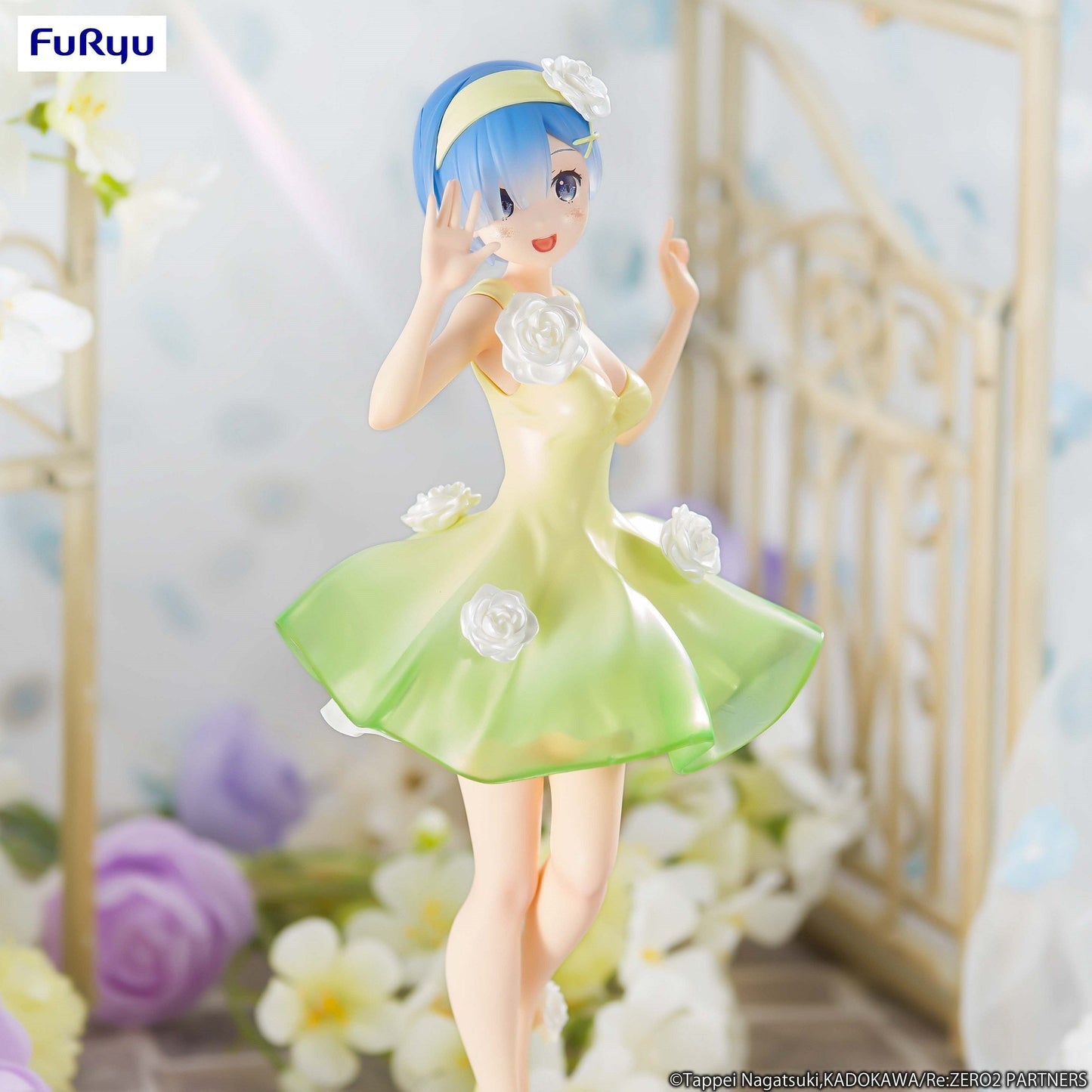 FURYU Re:ZERO -Starting Life in Another World- Trio-Try-iT - Rem (Flower Dress ver.) Figure