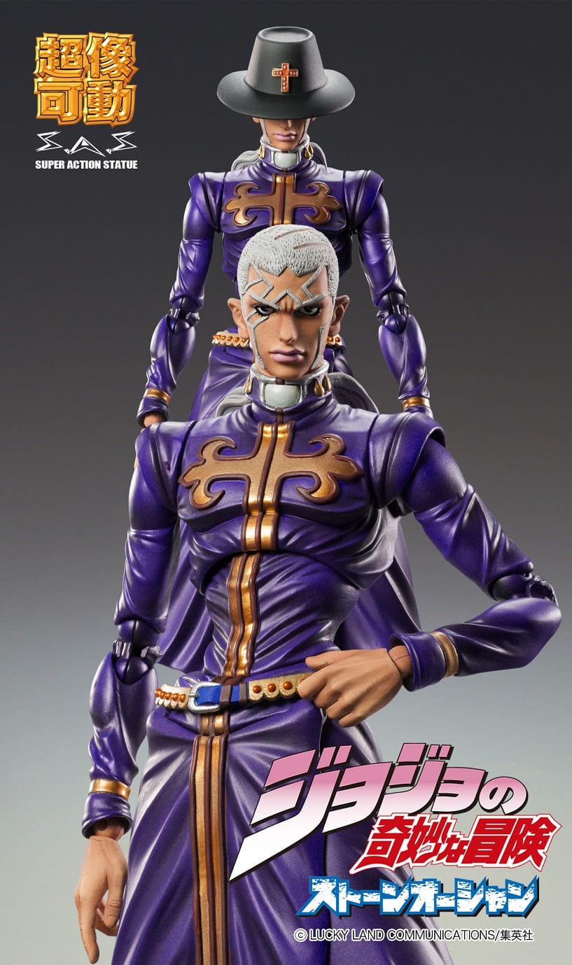 MEDICOS JoJo's Bizarre Adventure Super Action Statue Enrico Pucci