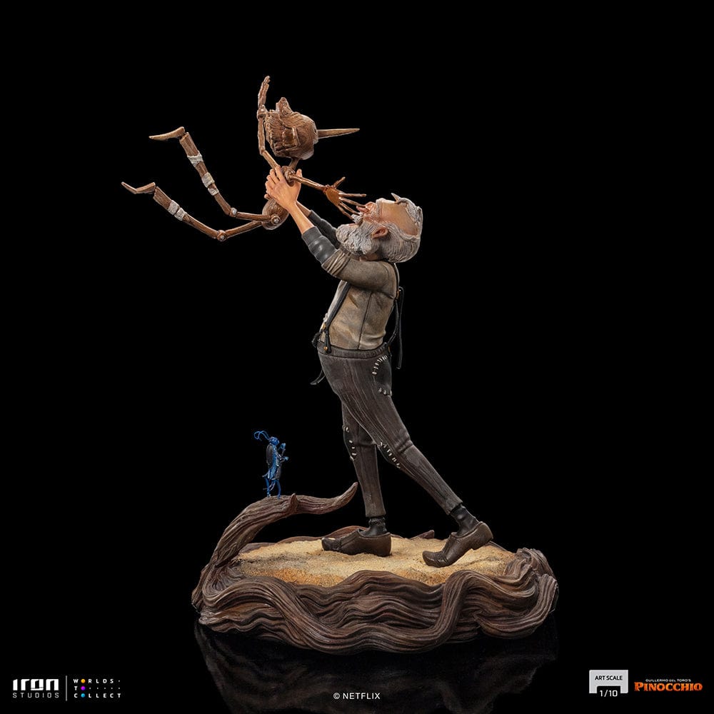 IRON STUDIOS Gepeto & Pinocchio Art Scale 1/10