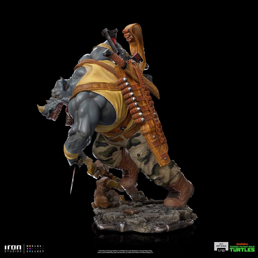 IRON STUDIOS Rocksteady - TMNT BDS Art Scale 1/10