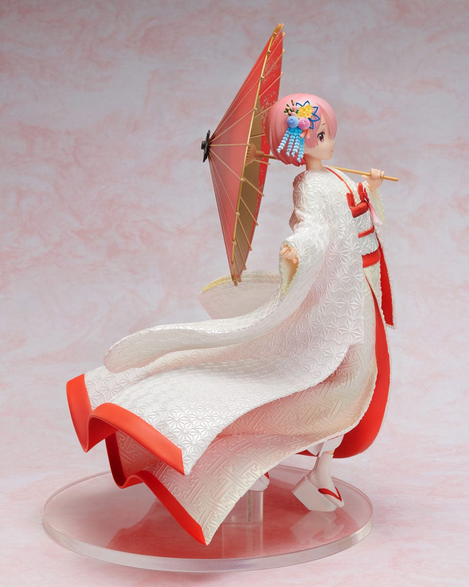 FURYU ReZERO -Starting Life in Another World- Ram Shiromuku Ver. 1/7 Scale Figure