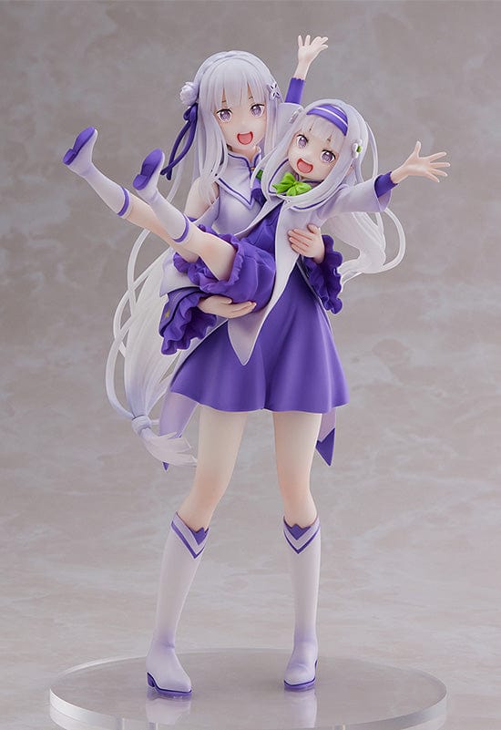 SEGA ReZERO -Starting Life in Another World- Figure Emilia & Childhood Emilia