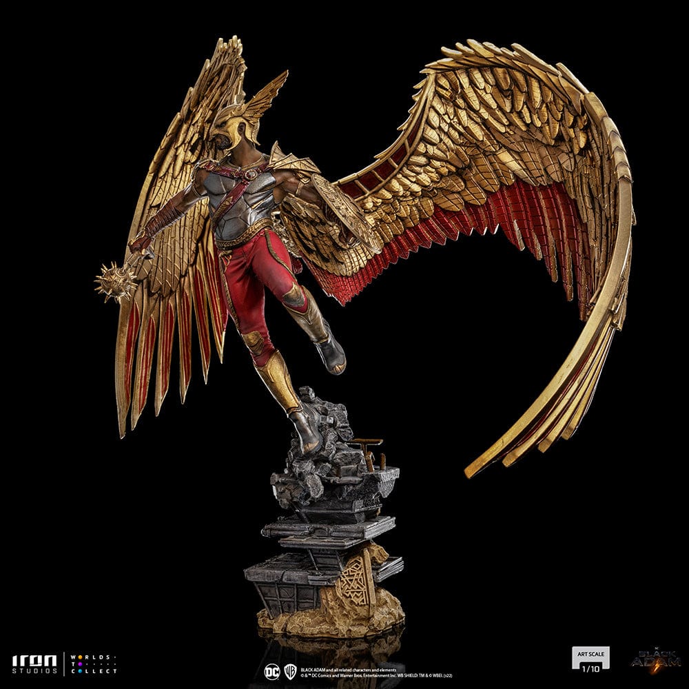 IRON STUDIOS Black Adam Movie Hawkman Art Scale 1/10