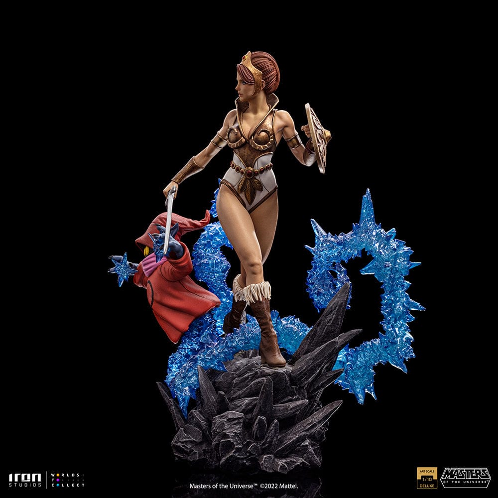 IRON STUDIOS MOTU Teela and Orko Deluxe Art Scale 1/10