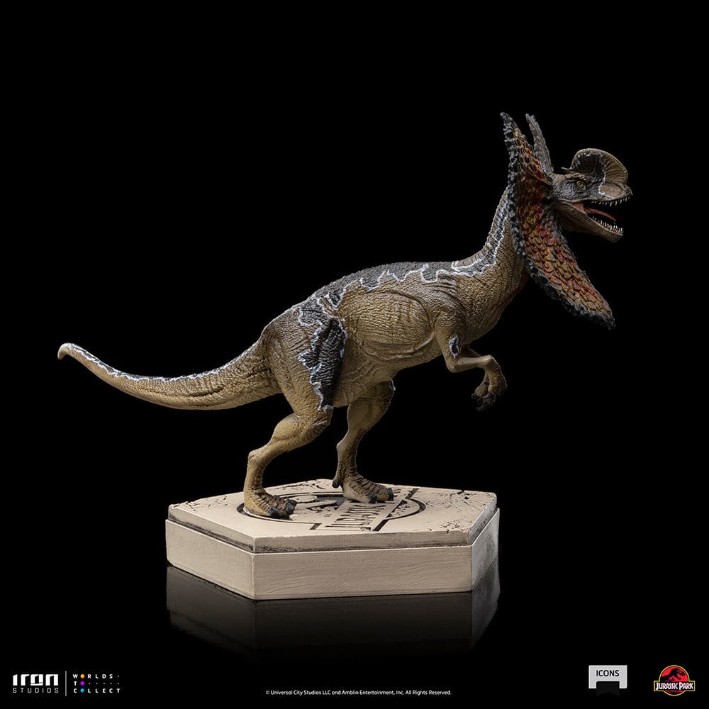 IRON STUDIOS Jurassic Park Dilophosaurus - Jurassic Park Icons