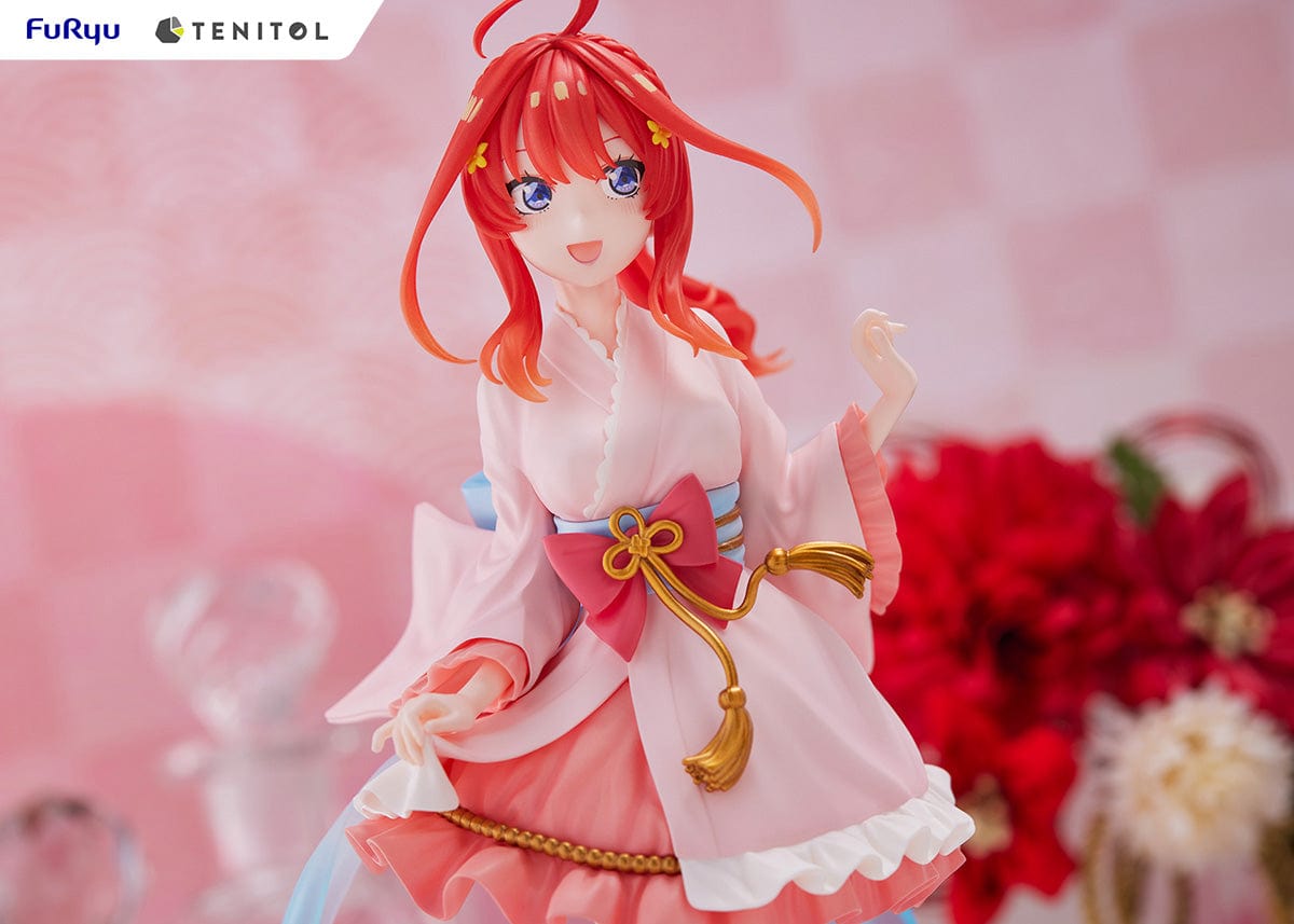 FURYU The Quintessential Quintuplets Tenitol Itsuki Nakano (Mini Skirt Yukata Ver.) Figure