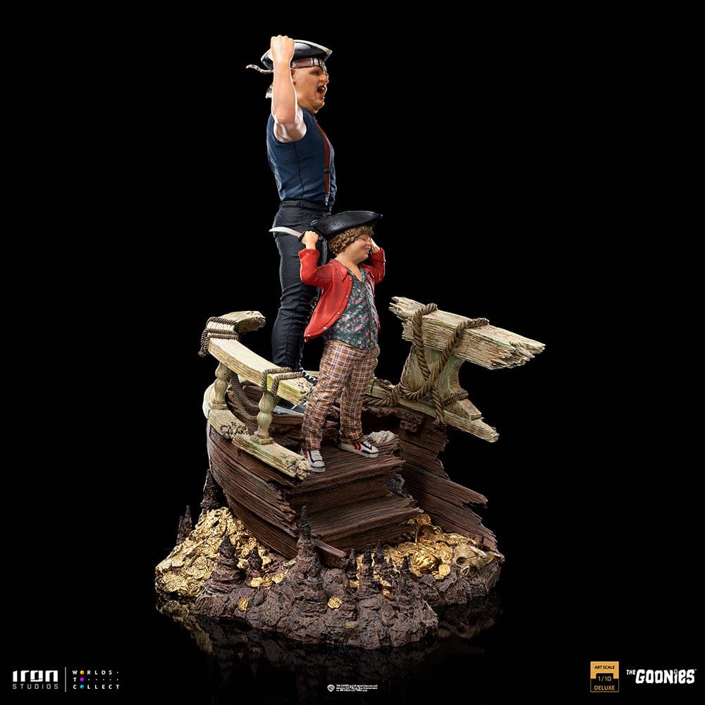 IRON STUDIOS Sloth and Chunk - The Goonies DELUXE Art Scale 1/10