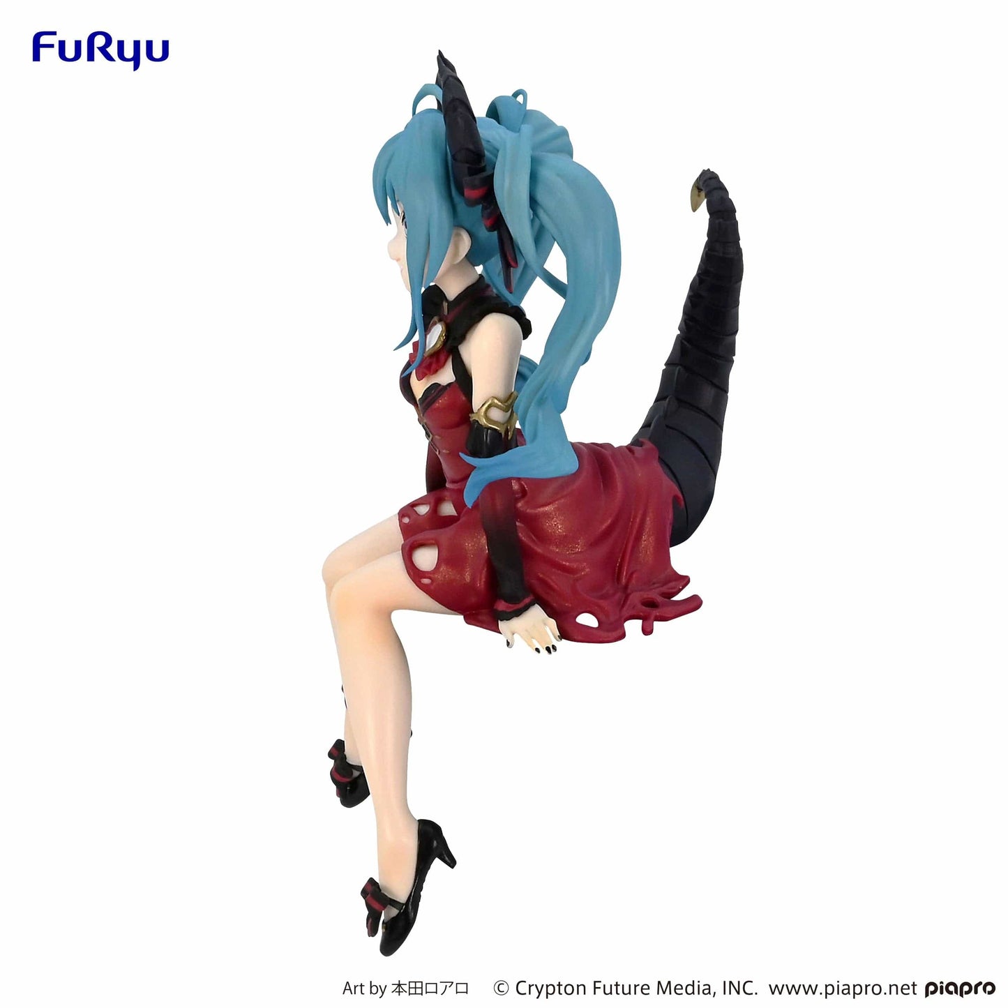 FURYU Vocaloid Series Noodle Stopper - Hatsune Miku (Villain Red Color ver.)