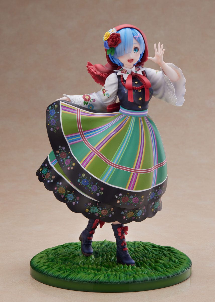 FURYU Re:Zero -Starting Life in Another World- F:Nex - Rem (Country Dress Ver.) 1/7 Scale Figure