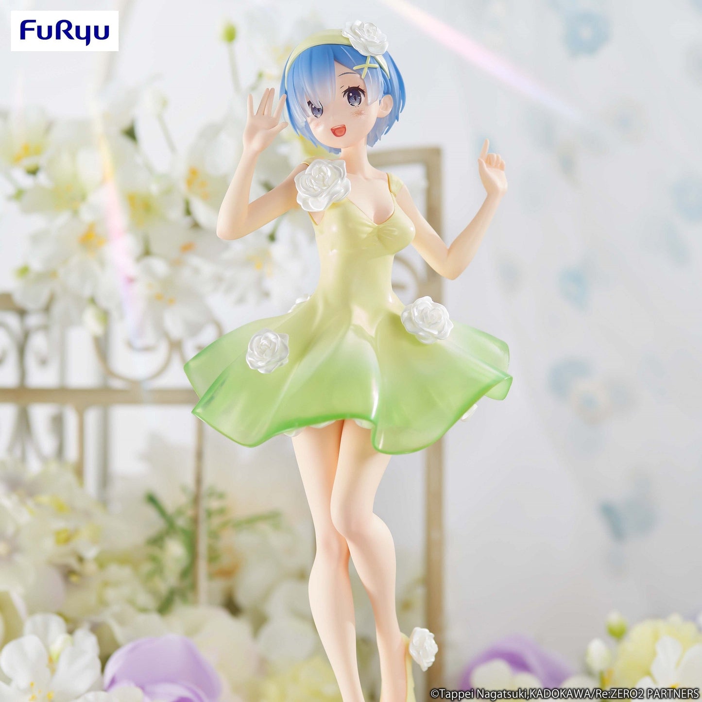 FURYU Re:ZERO -Starting Life in Another World- Trio-Try-iT - Rem (Flower Dress ver.) Figure