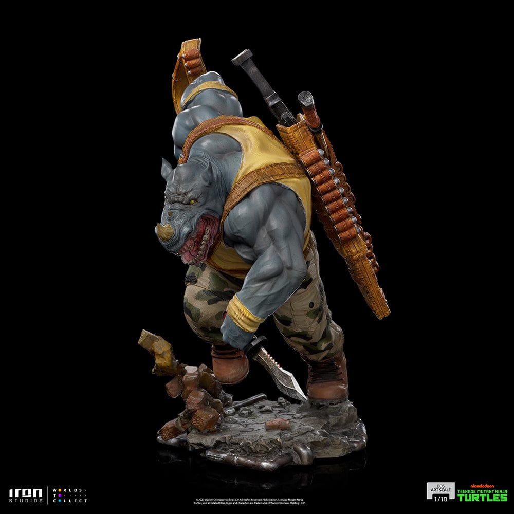 IRON STUDIOS Rocksteady - TMNT BDS Art Scale 1/10