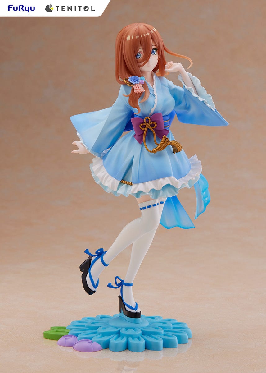 FURYU The Quintessential Quintuplets Tenitol - Miku Nakano (Mini Skirt Yukata Ver.) Figure