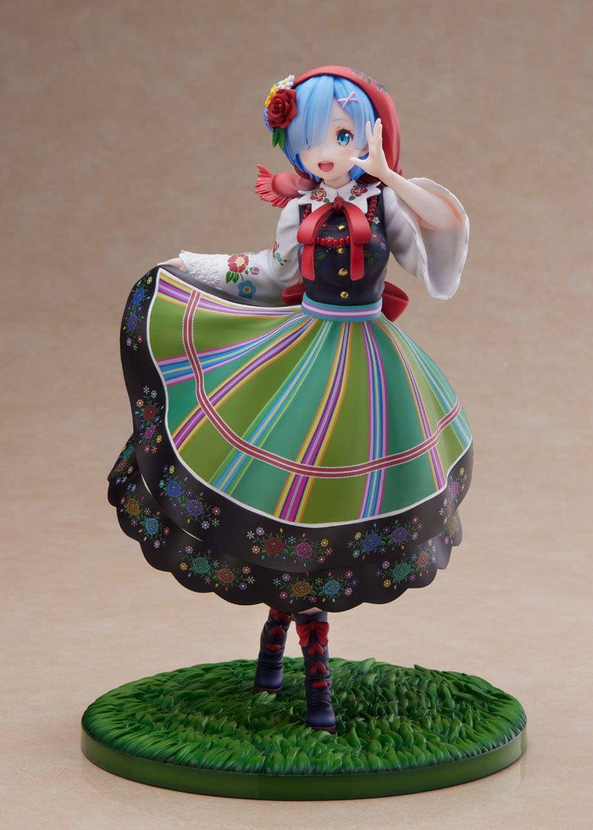 FURYU Re:Zero -Starting Life in Another World- F:Nex - Rem (Country Dress Ver.) 1/7 Scale Figure