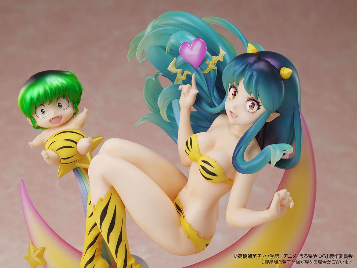 DESIGN COCO Urusei Yatsura BOX Cafe & Space Collaboration Lum and Ten 1/7 Scale Figure