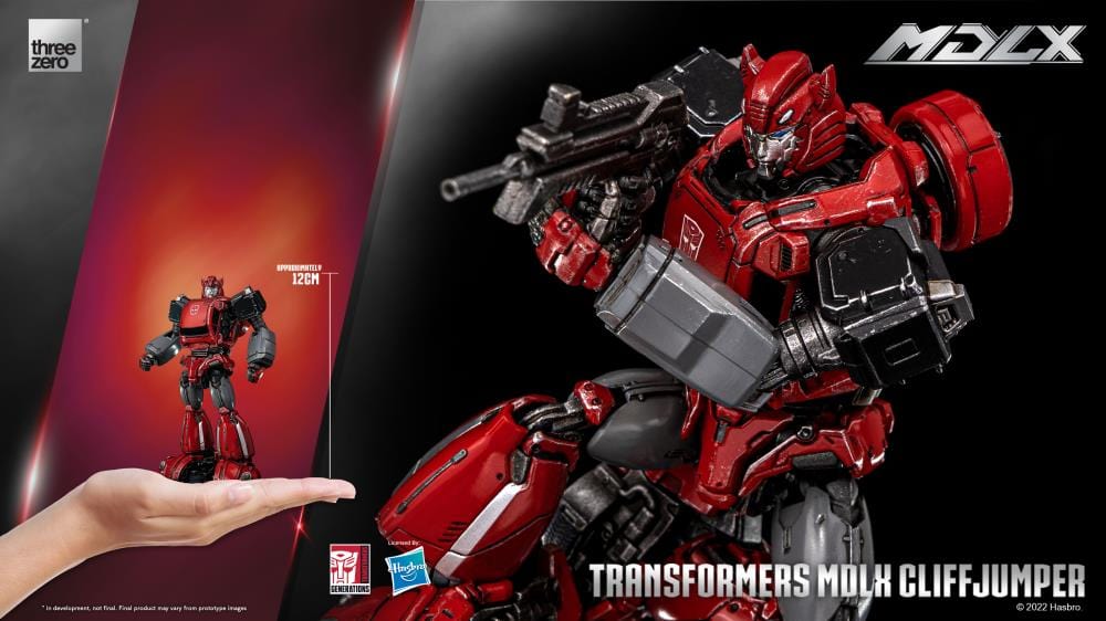 THREEZERO Transformers MDLX Articulated Figures Series Cliffjumper PX Previews Exclusive