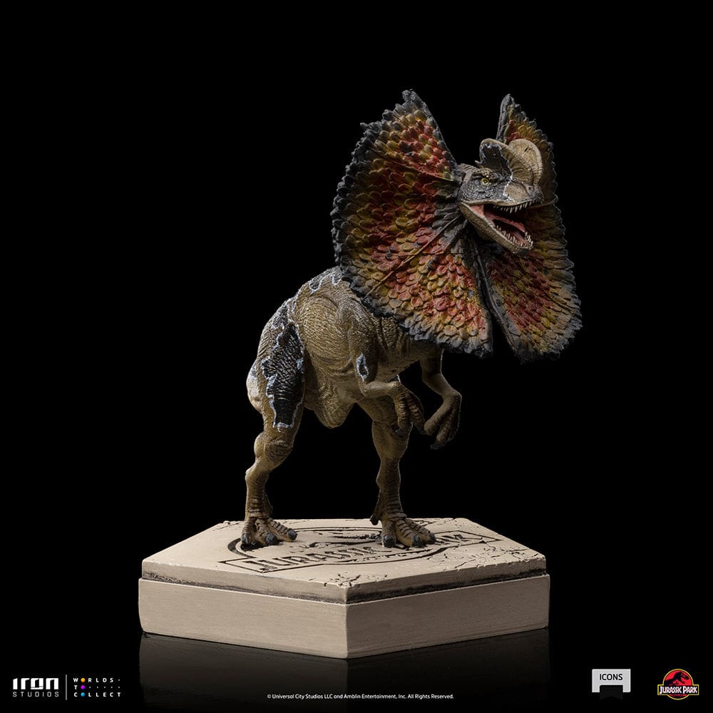 IRON STUDIOS Jurassic Park Dilophosaurus - Jurassic Park Icons