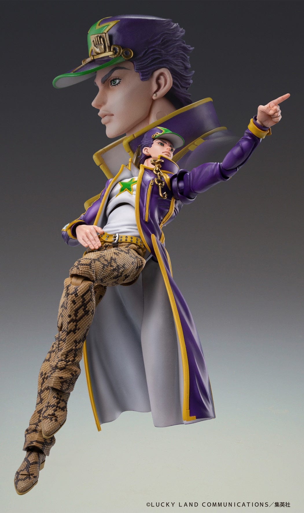 MEDICOS JoJo's Bizarre Adventure: Stone Ocean Super Action Statue Jotaro Kujo