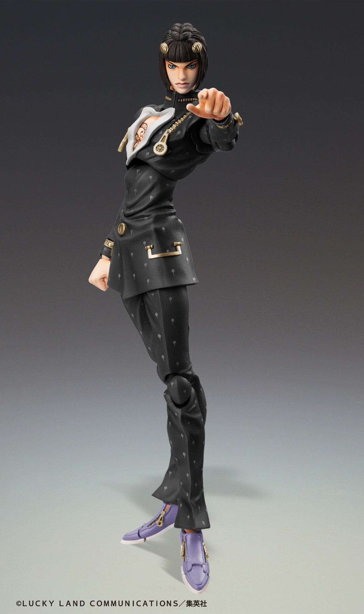 MEDICOS JoJo's Bizarre Adventure Super Action Statue Bruno Bucciarati (Black Ver.)