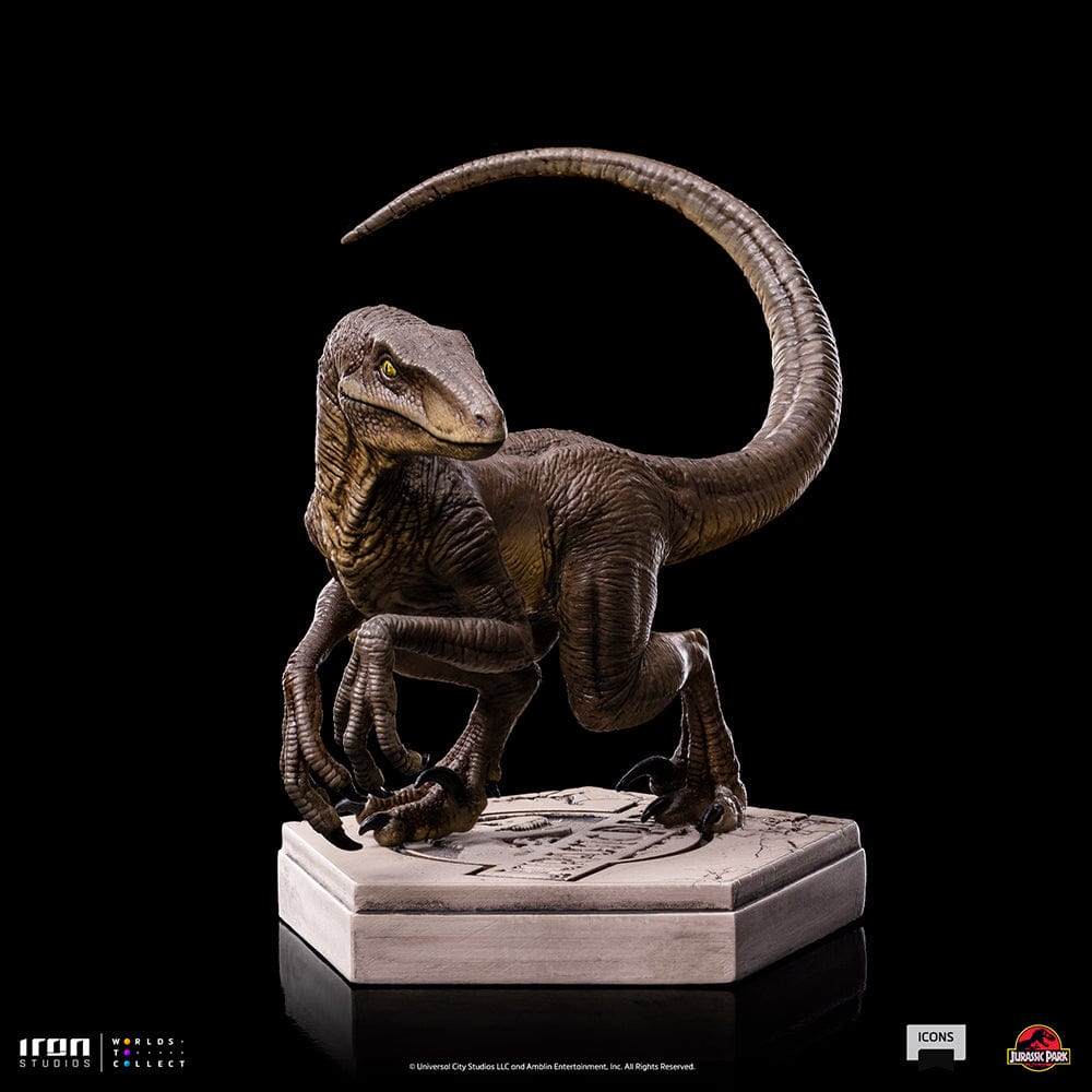 IRON STUDIOS Jurassic Park Velociraptor C Icons