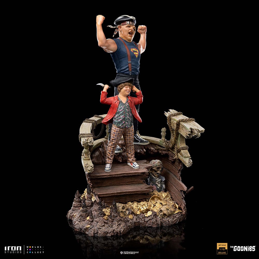 IRON STUDIOS Sloth and Chunk - The Goonies DELUXE Art Scale 1/10