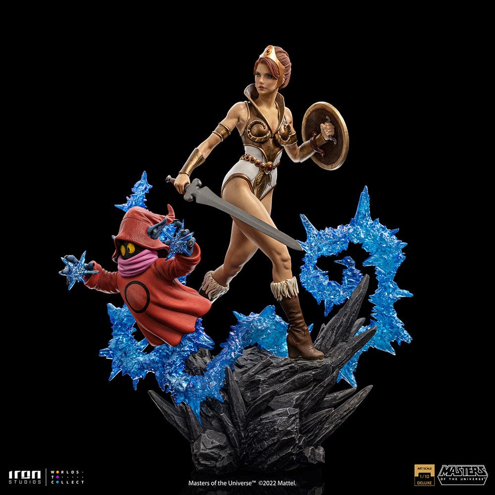 IRON STUDIOS MOTU Teela and Orko Deluxe Art Scale 1/10